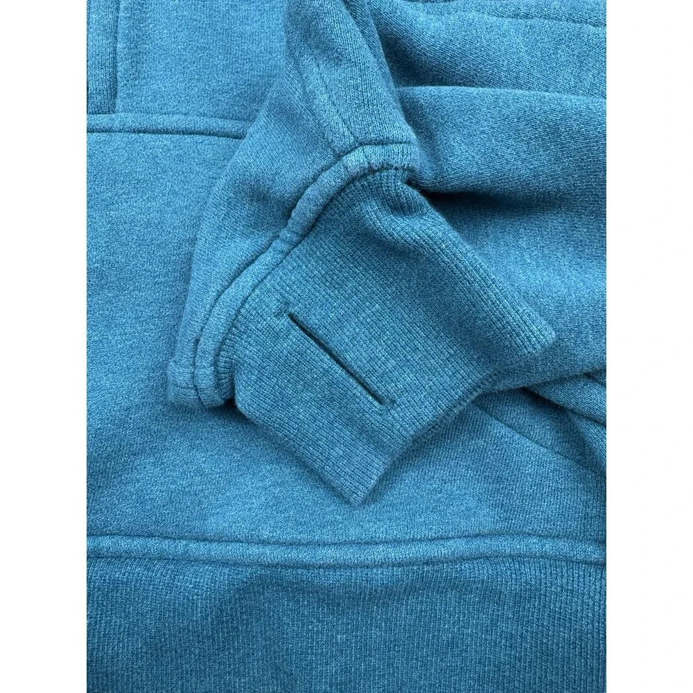 Lululemon Scuba Oversized Half Zip Hoodie Heathered Desert Teal XS/S Althleisure